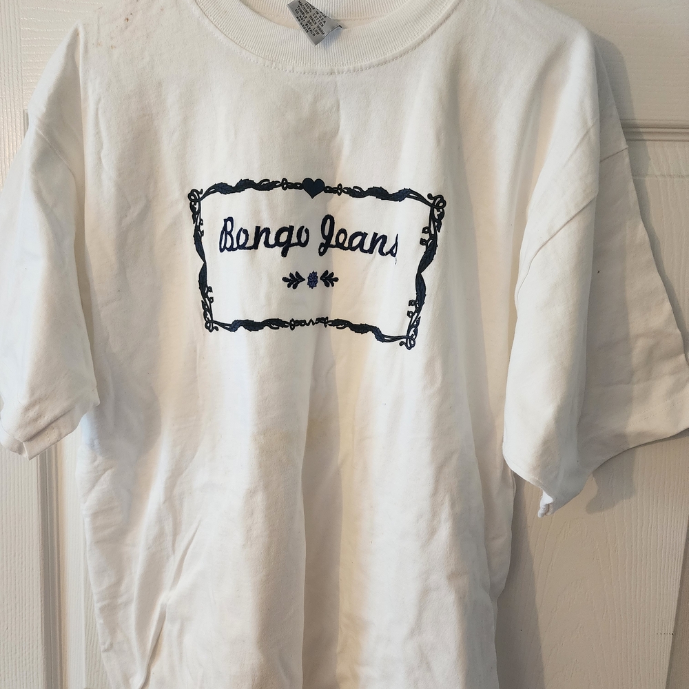 BONGO White and Black Graphic Tee